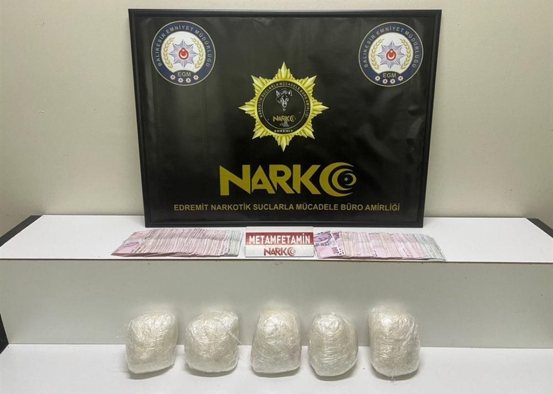 BALIKESİR EDREMİT’TE UYUŞTURUCU OPERASYONU