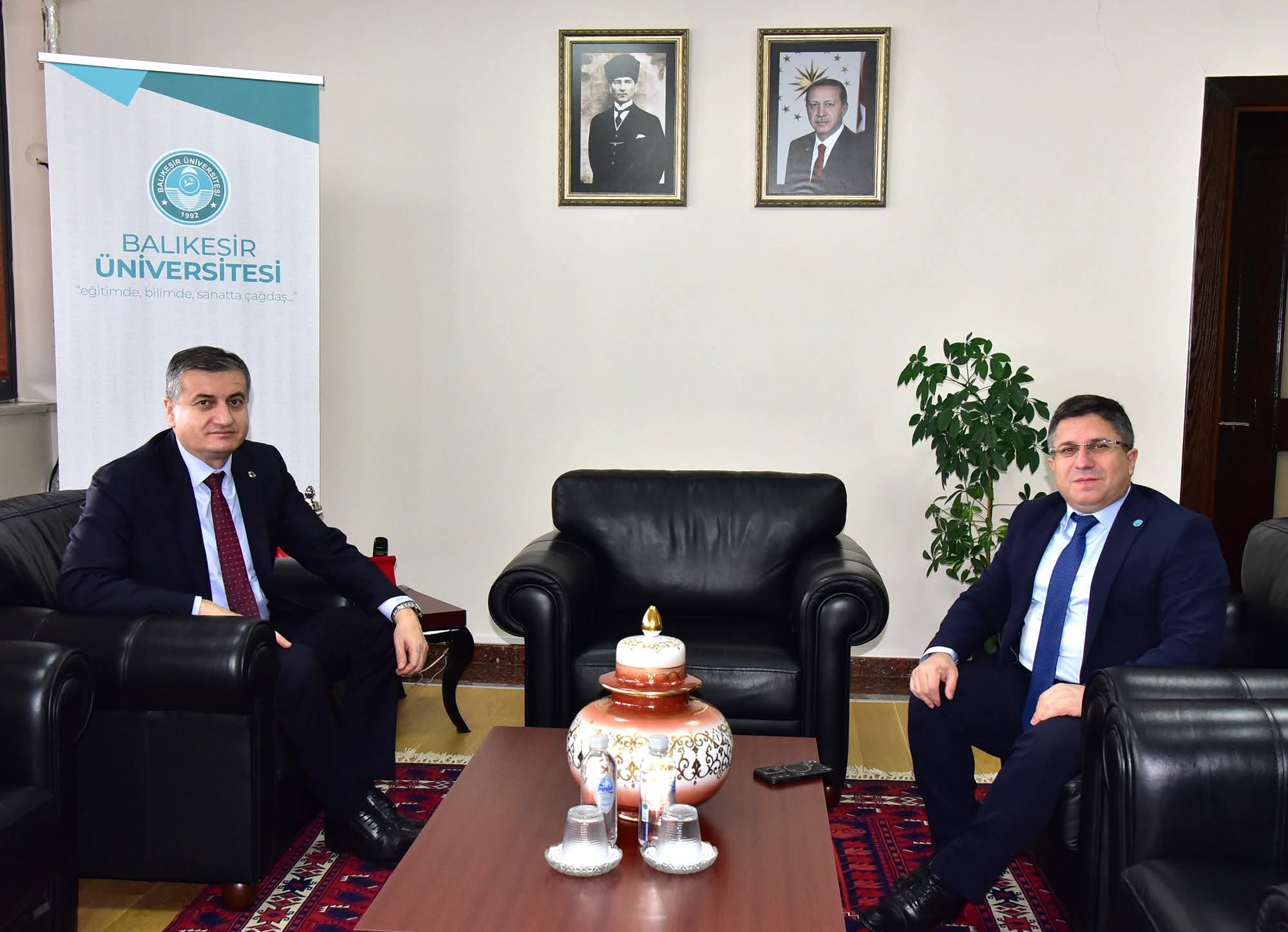 Başsavcı Akın’dan Rektör Oğurlu’ya Ziyaret: Kurumlar Arası İş Birliği Vurgusu