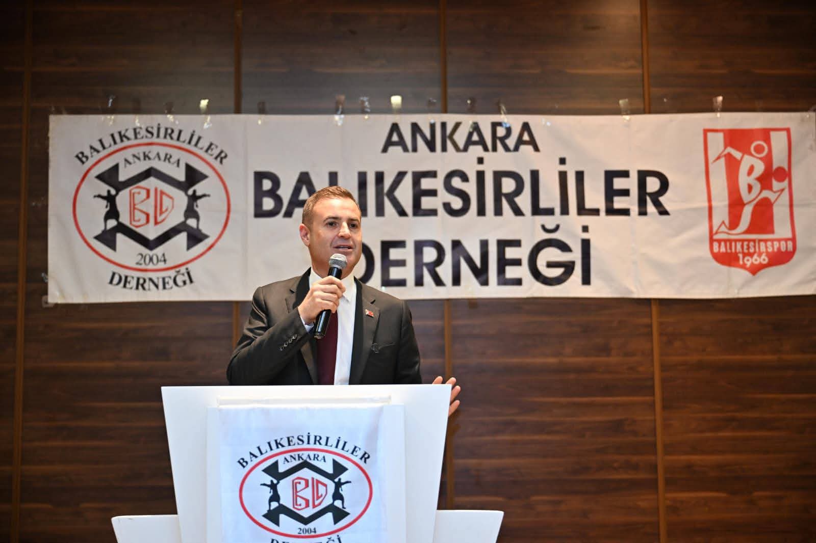 Başkan Akın, Ankara’da Balıkesirli hemşehrileriyle buluştu