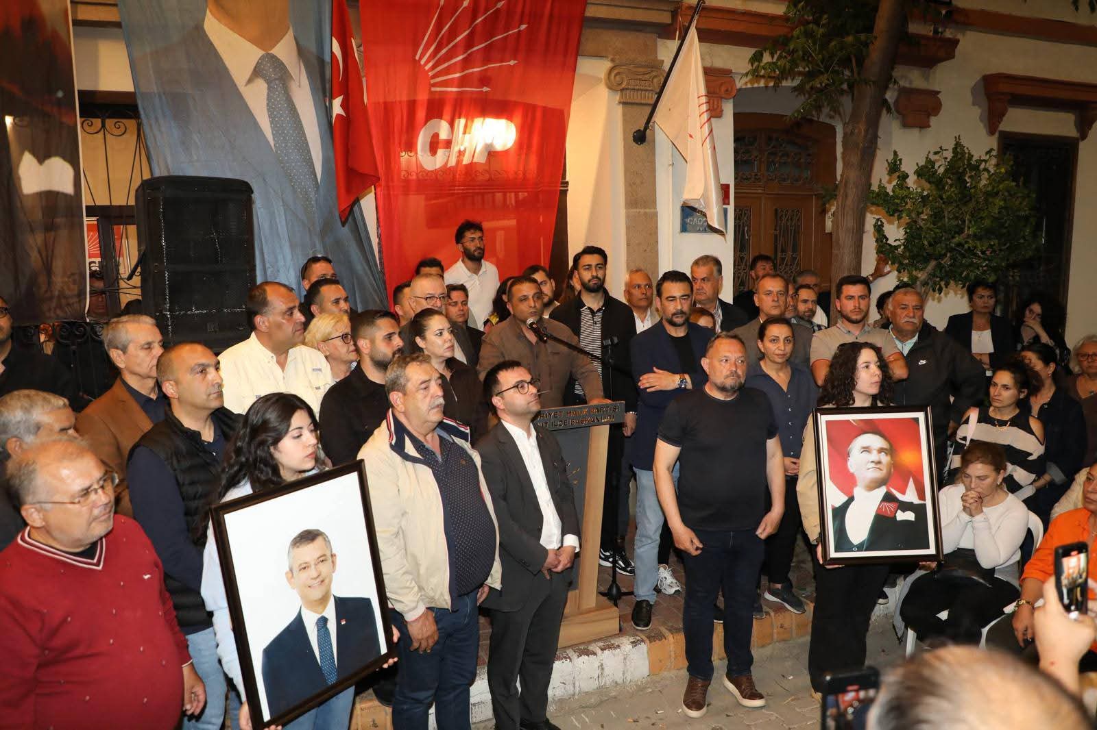 CHP EDREMİT’TEN DAYANIŞMA VE İRADE MESAJI