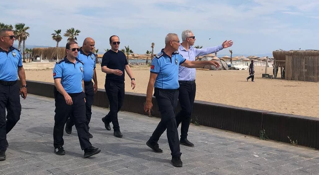 Sarımsaklı Plajı’nda Sıkı Denetim