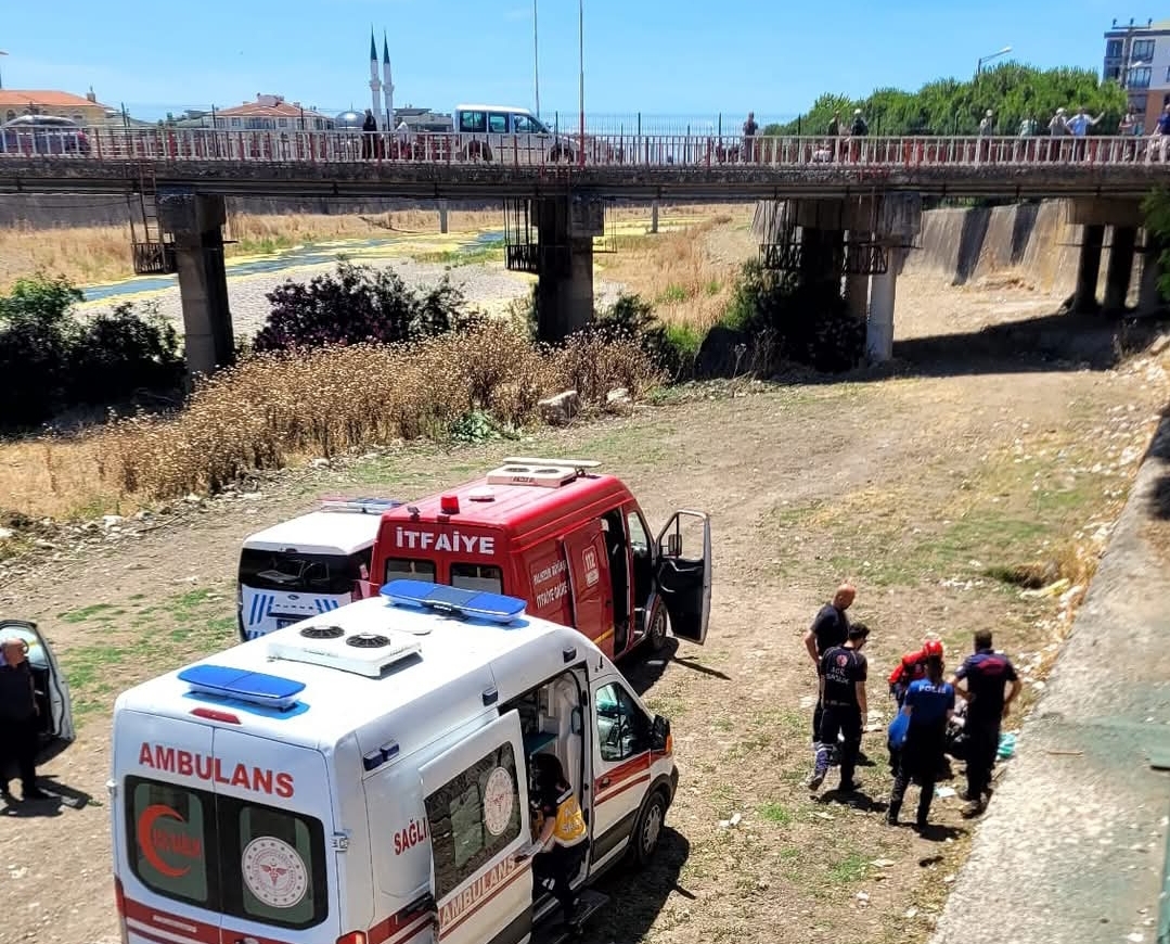 HAVRAN’DA GÖRME ENGELLİ YAŞLI ADAM METRELERCE YÜKSEKLİKTEN AŞAĞI DÜŞTÜ